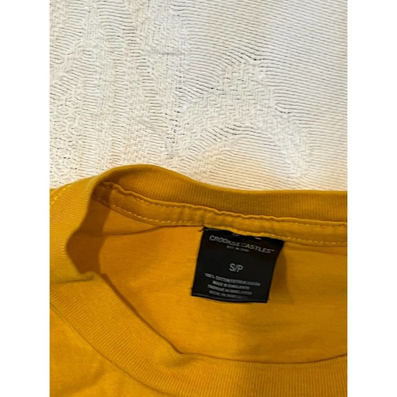 Crooks & Castles Mustard T-Shirt Mens S - Picture 2 of 5